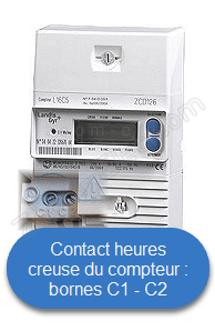 Contact compteur électrique Contact compteur électrique