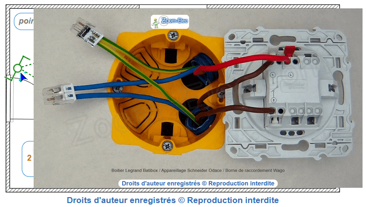 Installation d'inter va et vient, comment le brancher Installation d'inter va et vient, comment le brancher