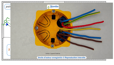 Installation du va-et-vient (coté phase) Installation du va-et-vient (coté phase)