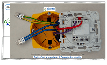 Raccordement de l'interrupteur Raccordement de l'interrupteur