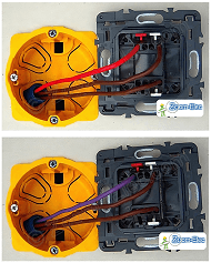 Raccorder un va-et-vient Mosaic ou Celiane Legrand Raccorder un va-et-vient Mosaic ou Celiane Legrand